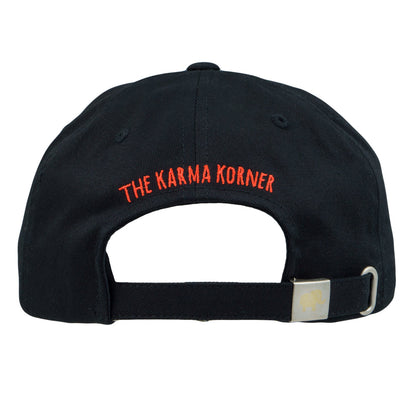 The Karma Korner Black Dad Hat Grassroots California