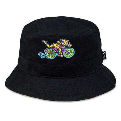 John Speaker Bicycle Day Reversible Bucket Hat Grassroots California