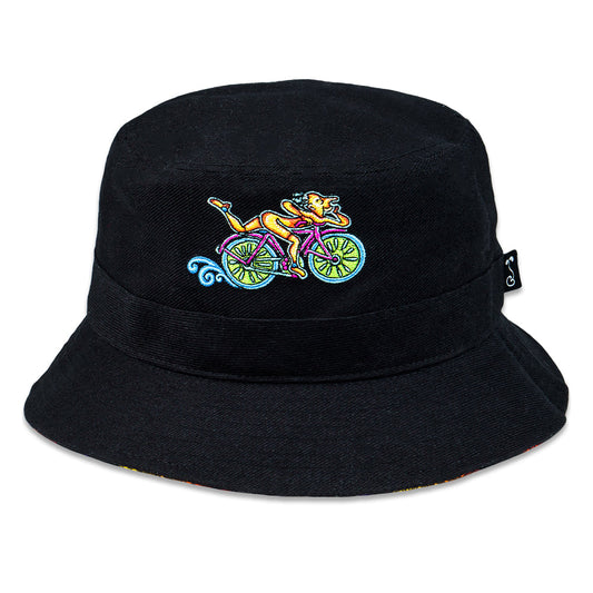 John Speaker Bicycle Day Reversible Bucket Hat Grassroots California