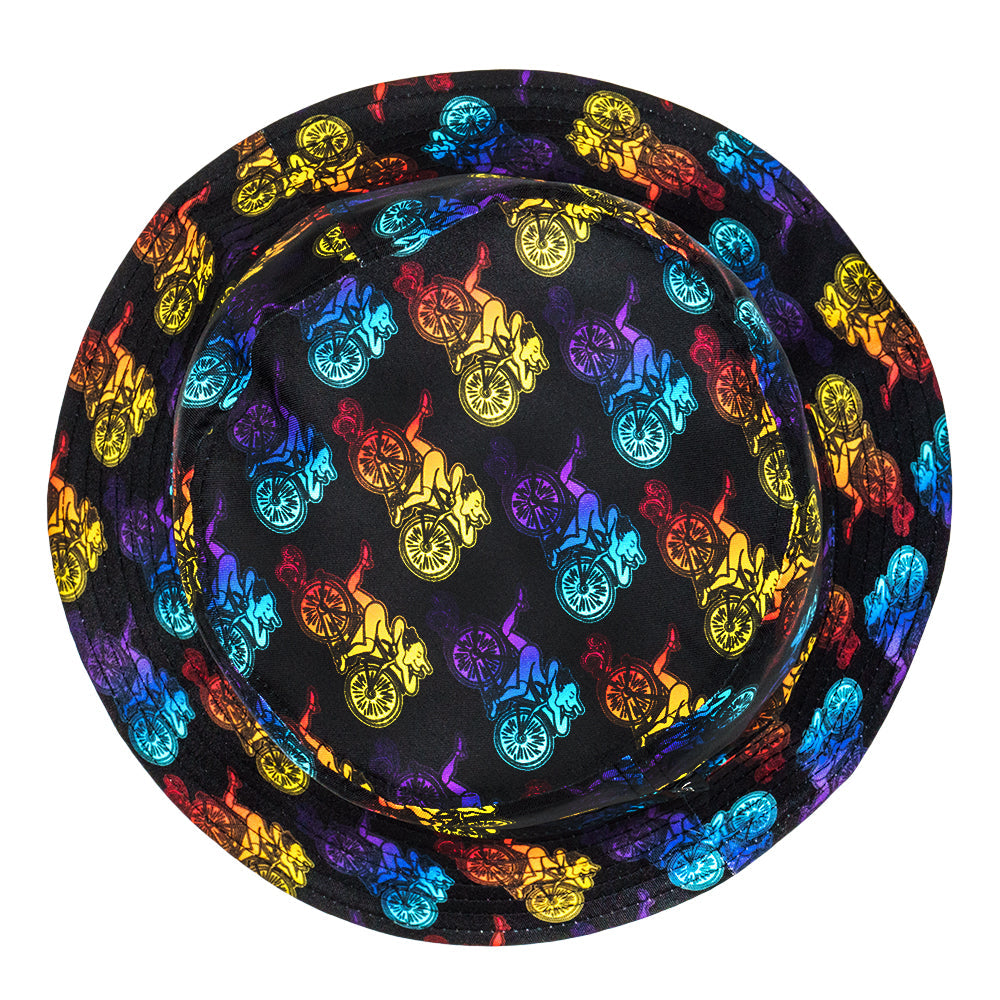 John Speaker Bicycle Day Reversible Bucket Hat Grassroots California