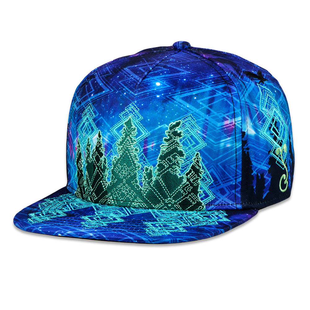 Laser Camp Navy Fitted Hat Grassroots California