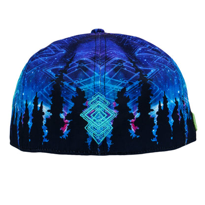 Laser Camp Navy Fitted Hat Grassroots California