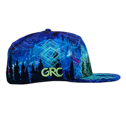 Laser Camp Navy Fitted Hat Grassroots California