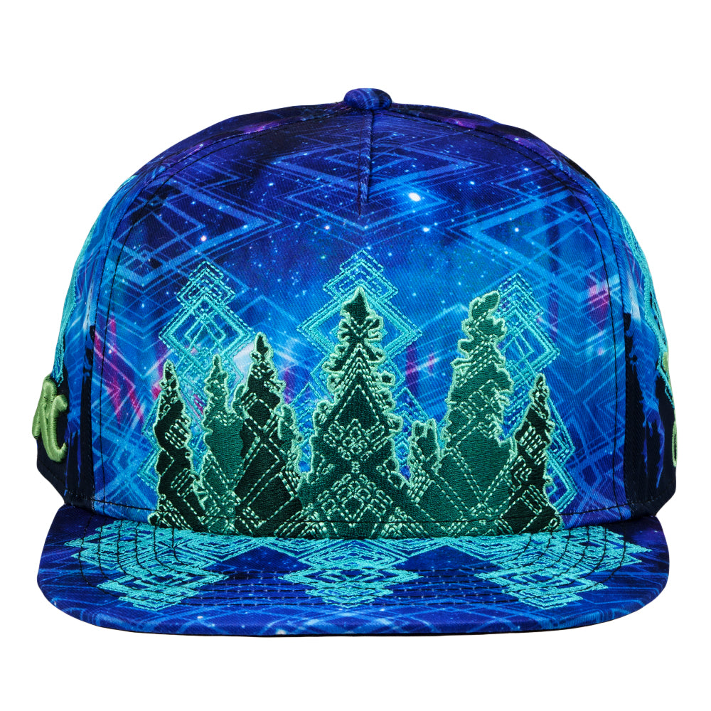 Laser Camp Navy Fitted Hat Grassroots California