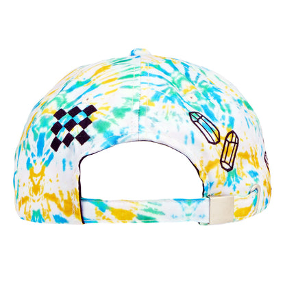 FAB Shapes Tie Dye Dad Hat Grassroots California