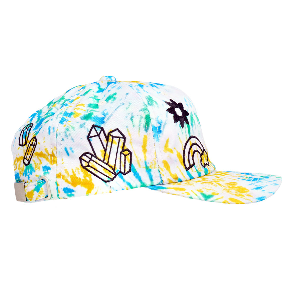 FAB Shapes Tie Dye Dad Hat Grassroots California