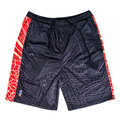 Red Rocks V4 Black Mesh Shorts Grassroots California