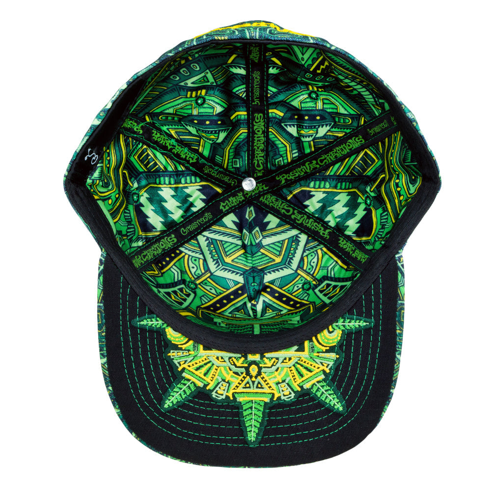 Chris Dyer Nugatron Allover Fitted Hat Grassroots California