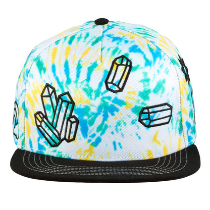 FAB Shapes Tie Dye Snapback Hat Grassroots California