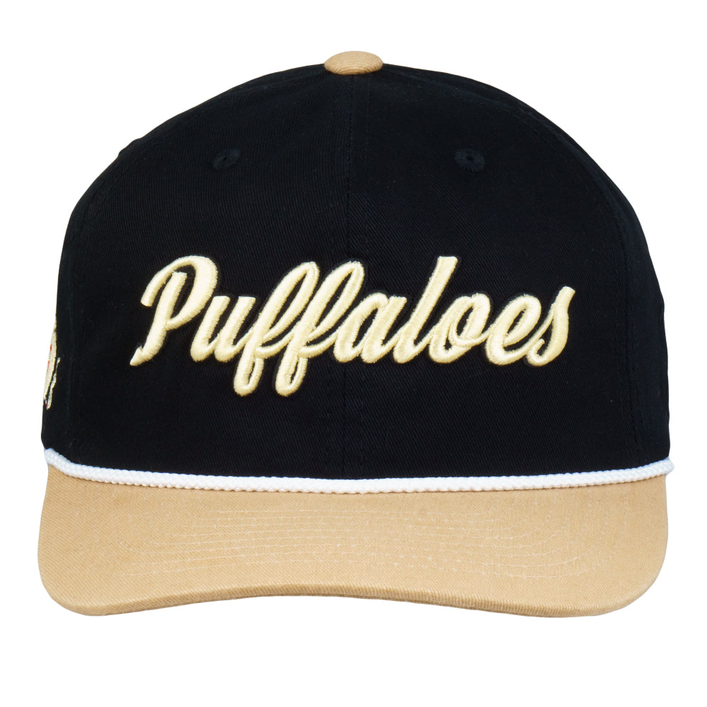 Puffaloes Script Precurved Snapback Hat Grassroots California