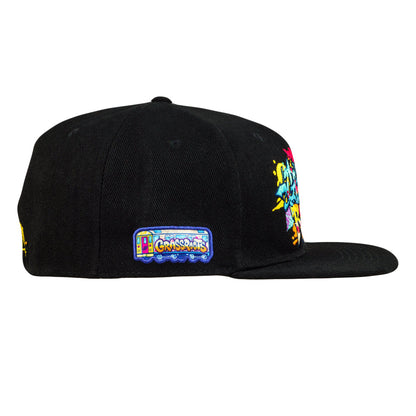 Nicko Handstyle Black Fitted Hat Grassroots California