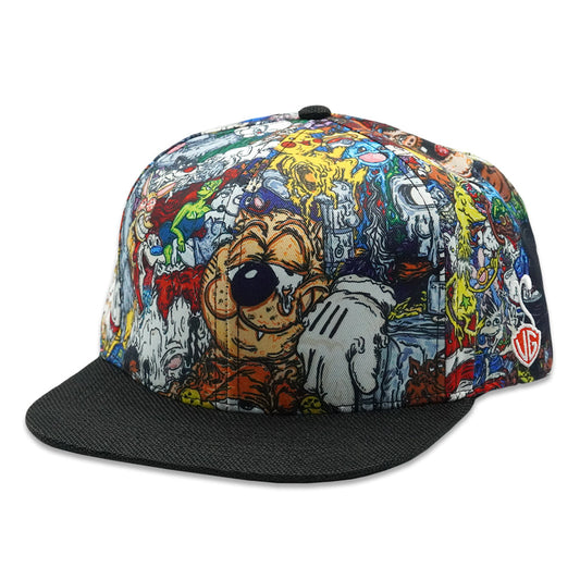 Vincent Gordon Cartoon Gumbo Snapback Hat Grassroots California