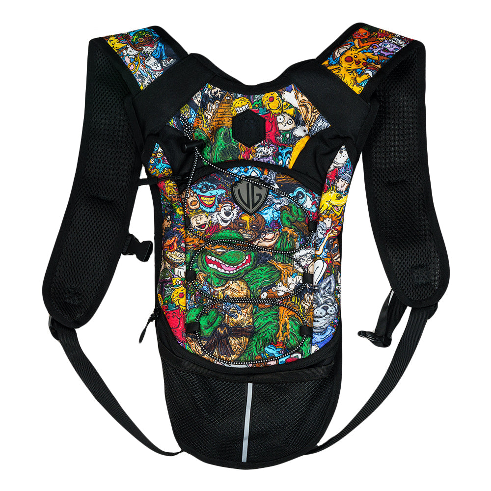 Vincent Gordon Cartoon Gumbo Small Hydration Pack Grassroots California