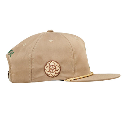 Chris Dyer Nugatron Tan Unstructured Snapback Hat Grassroots California