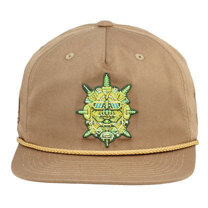 Chris Dyer Nugatron Tan Unstructured Snapback Hat Grassroots California