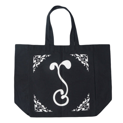 G Sprout Black Canvas Tote Bag Grassroots California