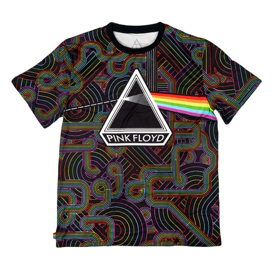 Pink Floyd DSOTM V2 Black Rainbow T Shirt Grassroots California