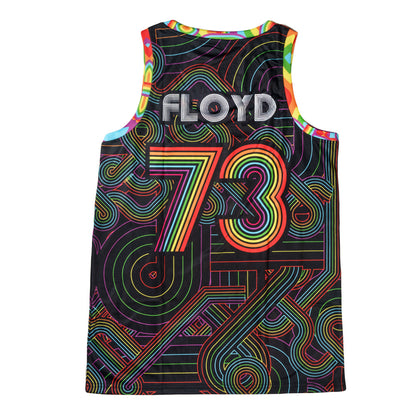 Pink Floyd DSOTM V2 Black Rainbow Jersey Grassroots California