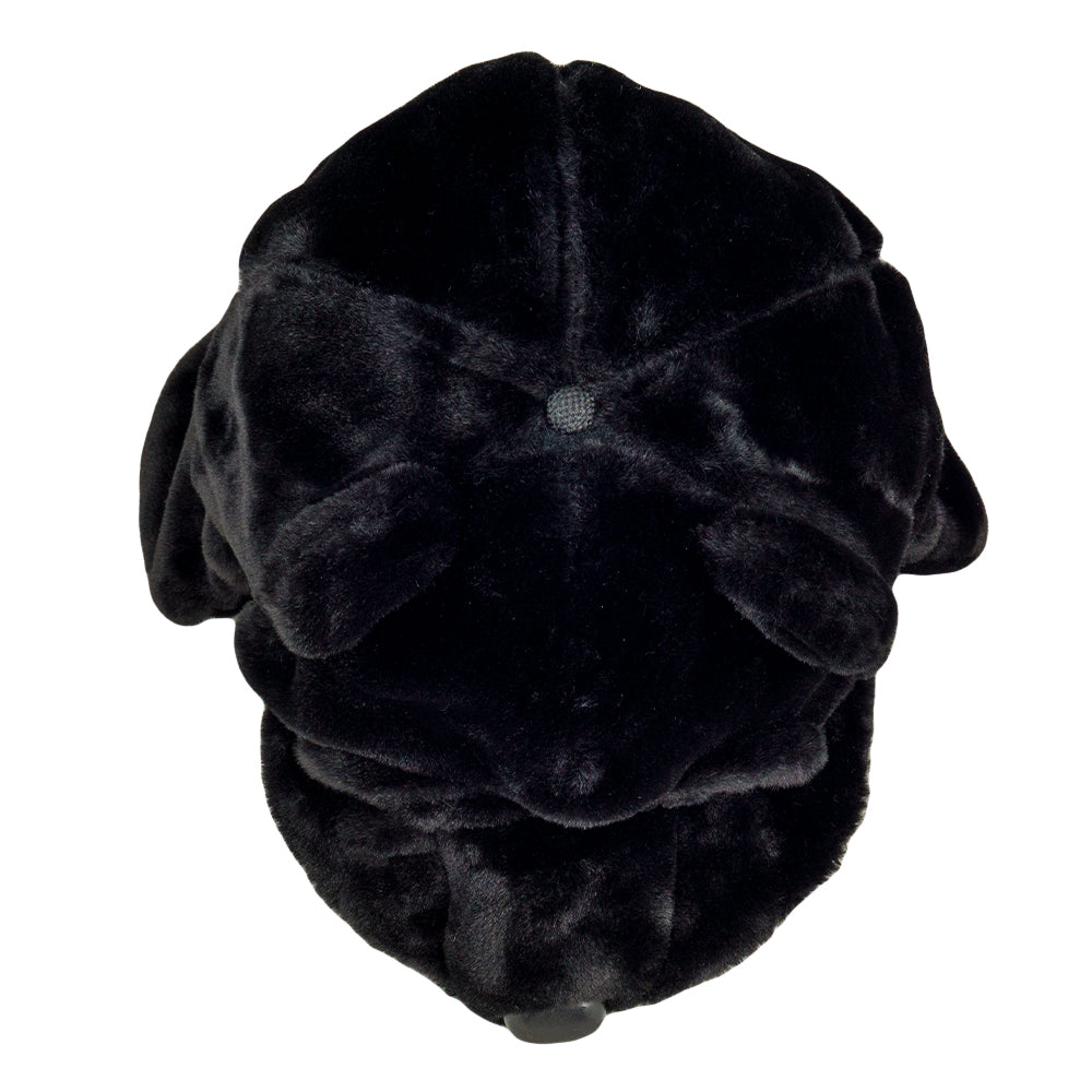 Black Bear Fur Earflap Fitted Hat Grassroots California