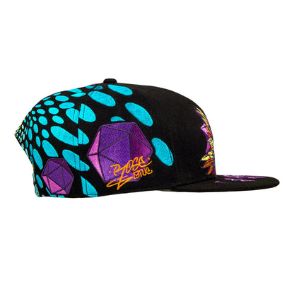 Rose One Soul Thief Black Snapback Hat Grassroots California