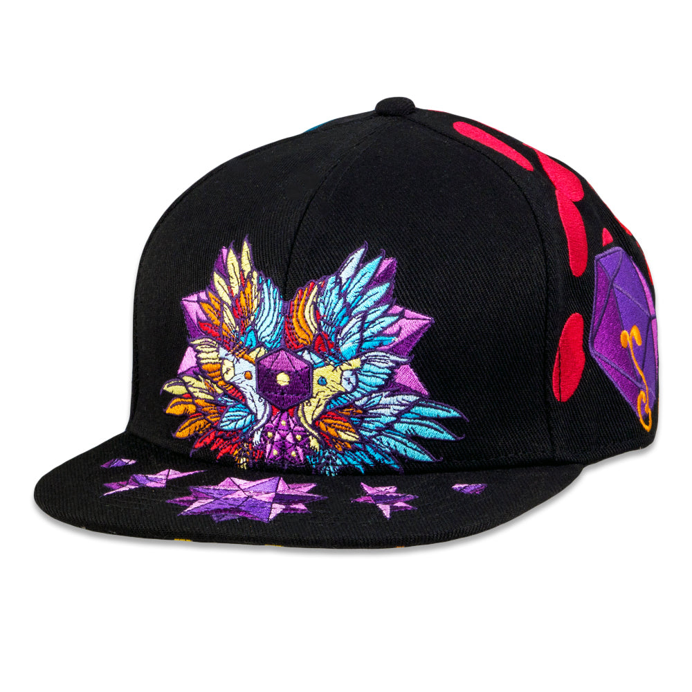 Rose One Soul Thief Black Fitted Hat Grassroots California