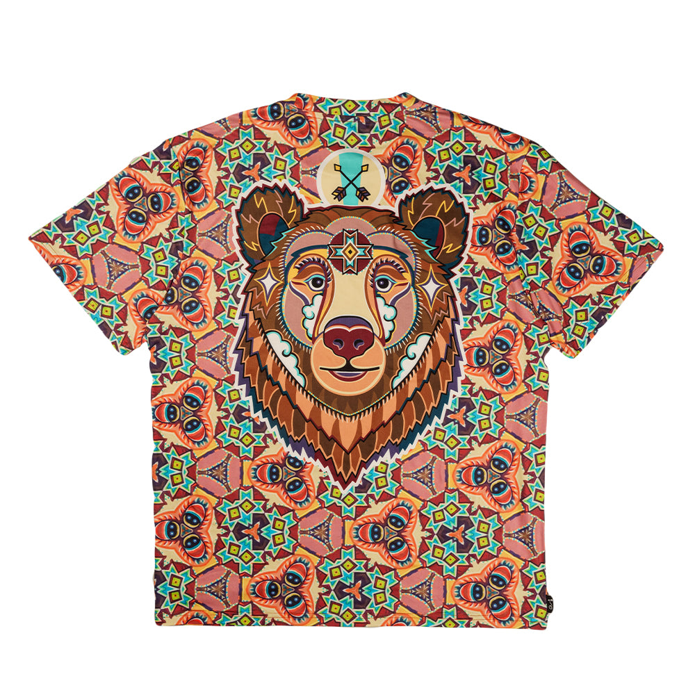 Frank Brothers Brother Bear Mandala T Shirt Grassroots California