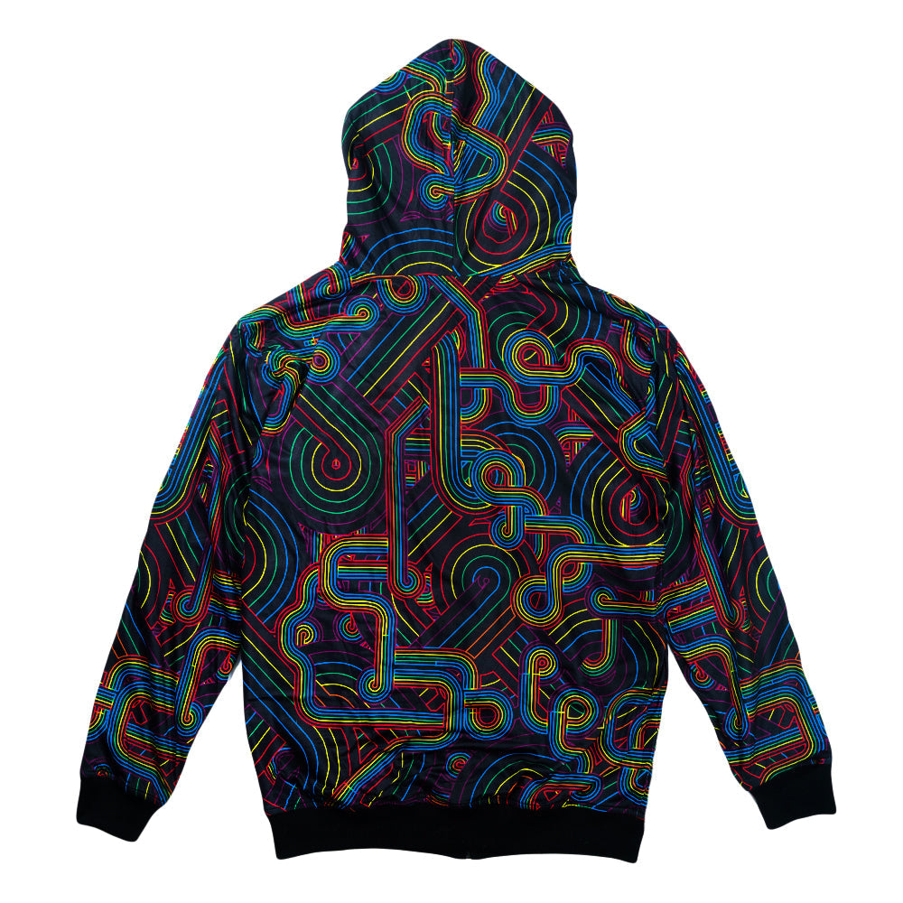 Pink Floyd DSOTM V2 Reversible Zip Up Hoodie Grassroots California