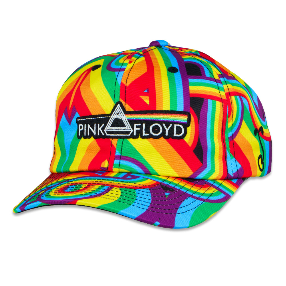 Pink Floyd DSOTM V2 Rainbow Dad Hat Grassroots California