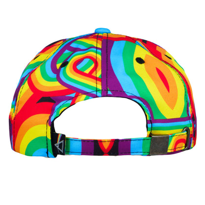 Pink Floyd DSOTM V2 Rainbow Dad Hat Grassroots California