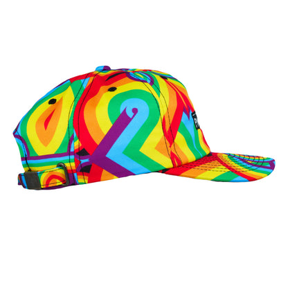 Pink Floyd DSOTM V2 Rainbow Dad Hat Grassroots California