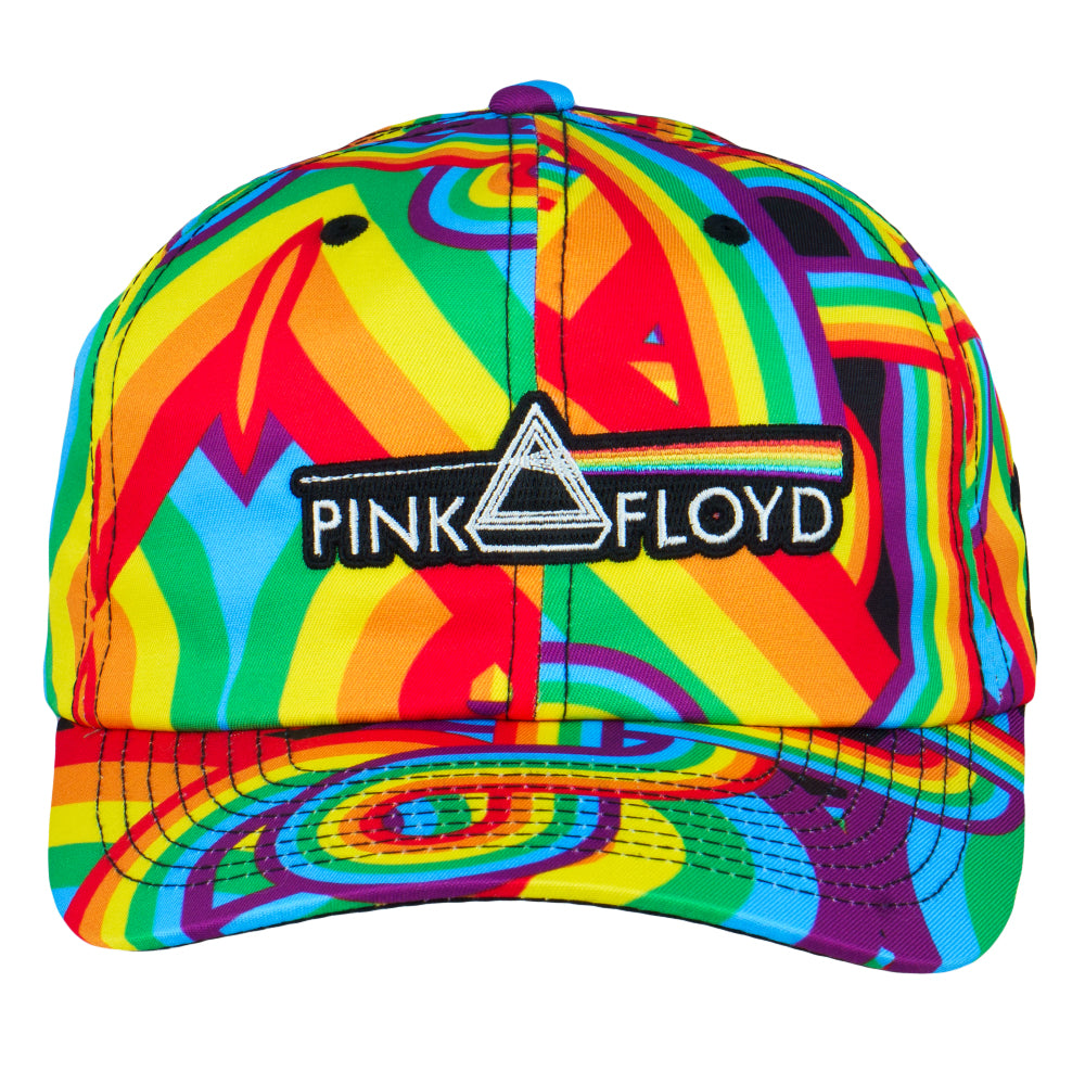 Pink Floyd DSOTM V2 Rainbow Dad Hat Grassroots California