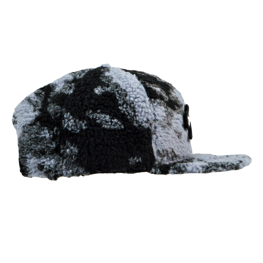 Removable Bear Panda Dyed Fleece Snapback Hat Grassroots California