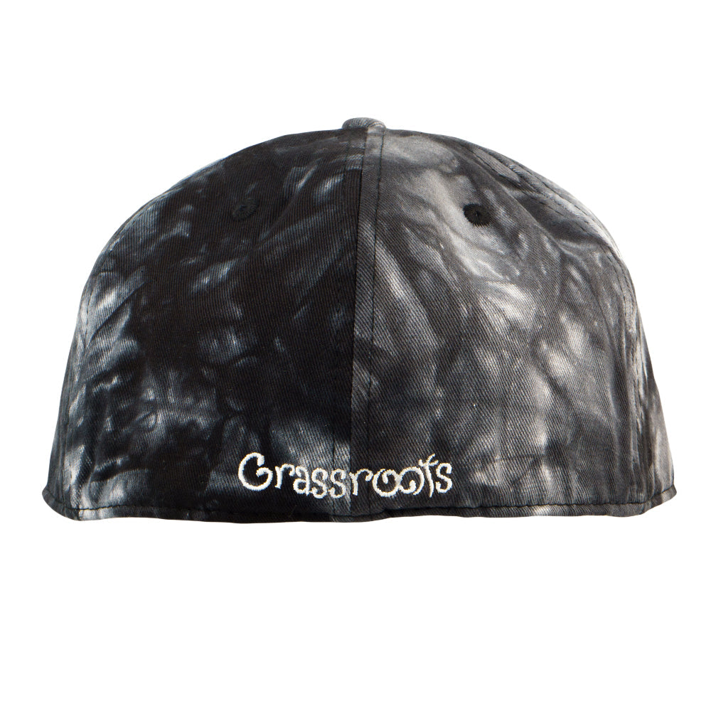 Removable Bear Panda Midnight Fitted Hat Grassroots California