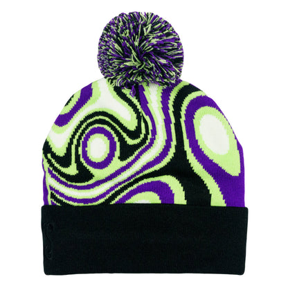 Hacked Seafoam Pom Beanie Grassroots California