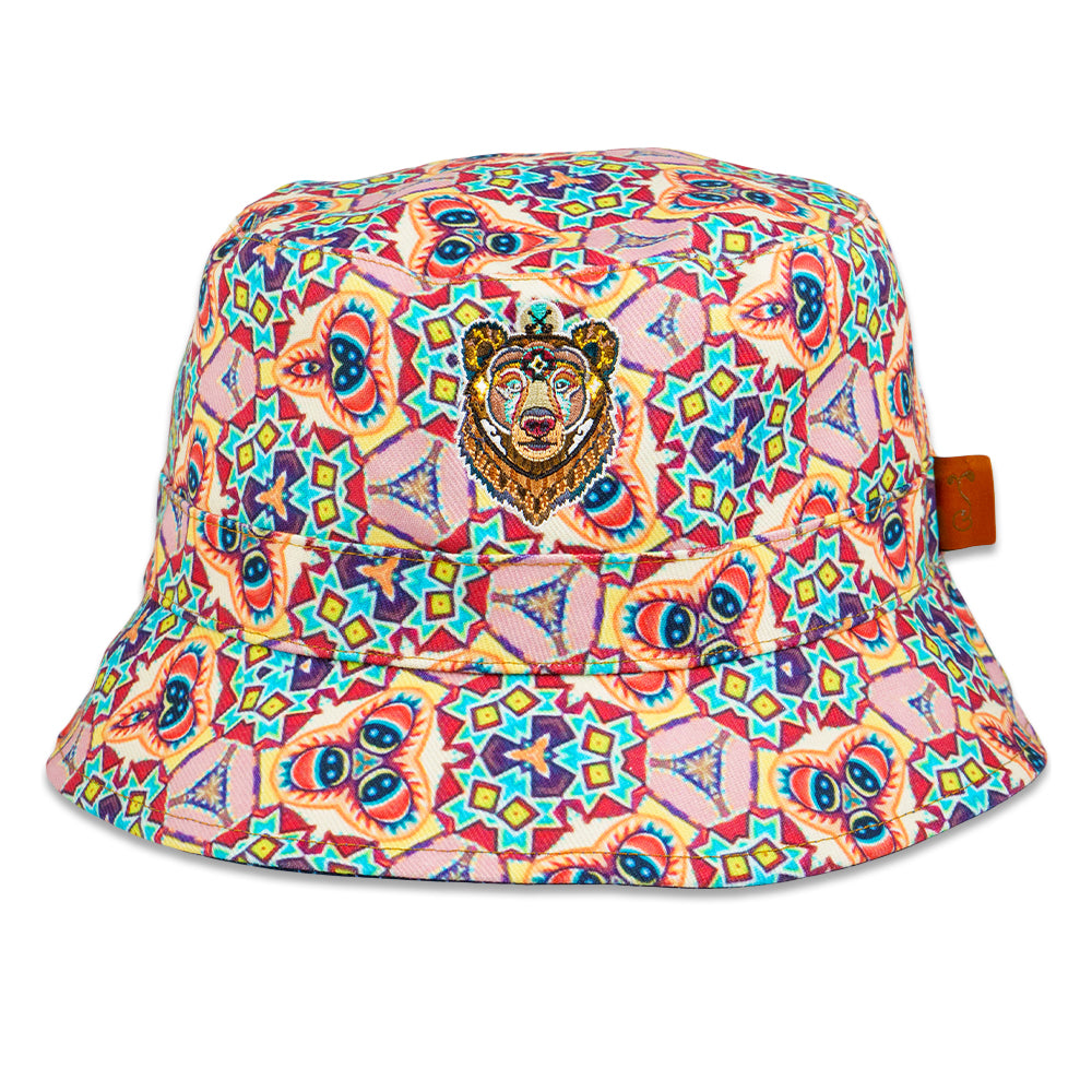 Frank Brothers Brother Bear Reversible Bucket Hat Grassroots California