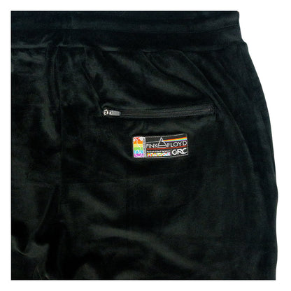 Pink Floyd DSOTM V2 Black Rainbow Velour Joggers Grassroots California