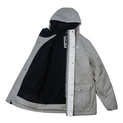 Aaron Brooks Split Moon Gray Parka Jacket Grassroots California