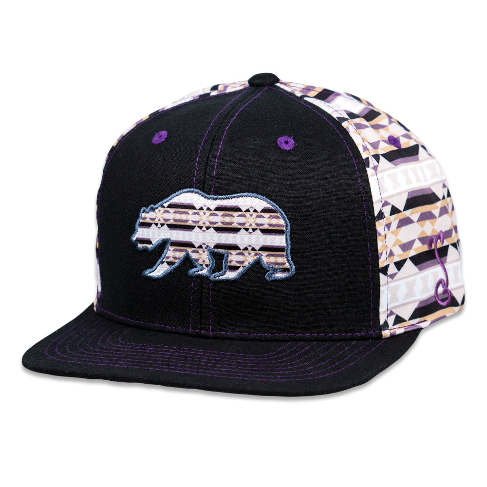 Sahara Pattern Snapback Hat Grassroots California