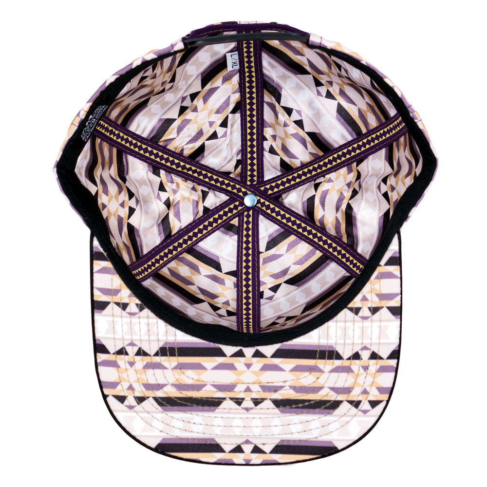 Sahara Pattern Snapback Hat Grassroots California