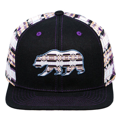 Sahara Pattern Snapback Hat Grassroots California