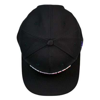 Hulaween Gradient Black Snapback Hat Grassroots California