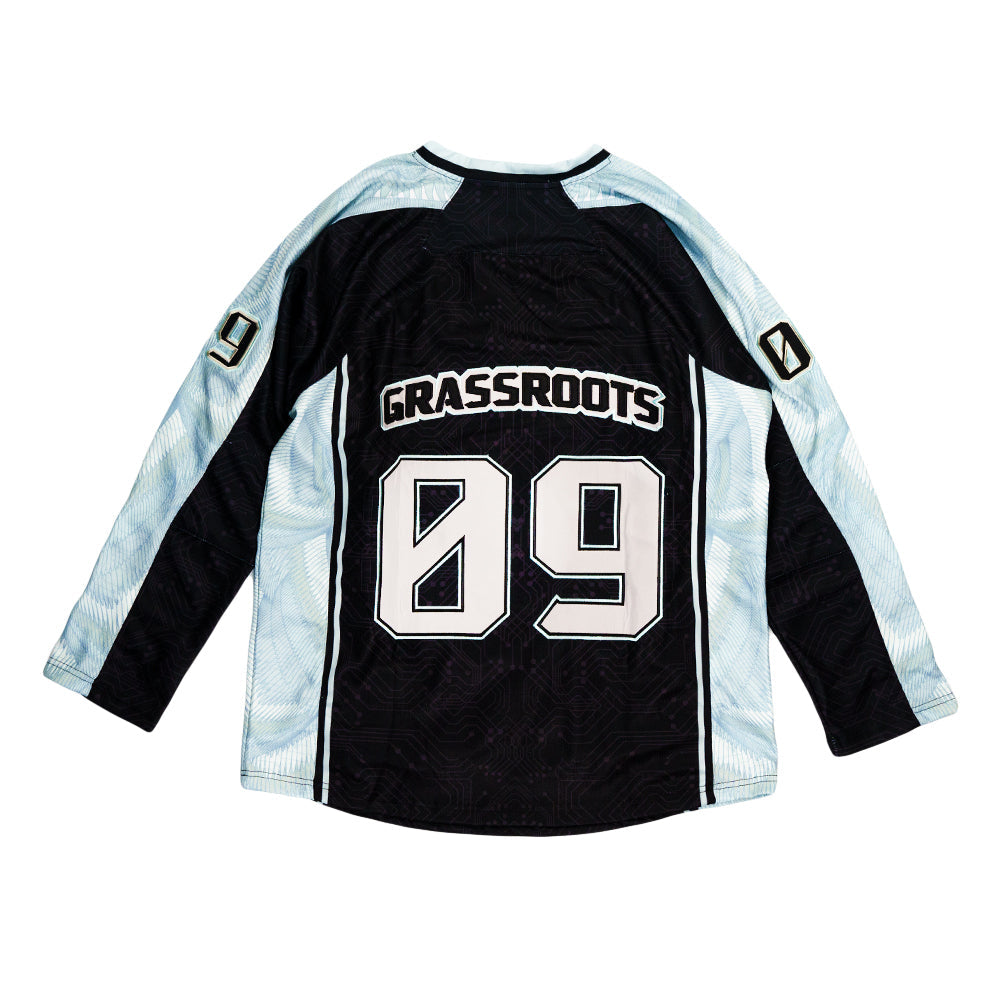 Digital Migration Green Hockey Jersey Grassroots California