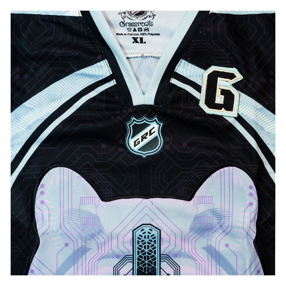 Digital Migration Green Hockey Jersey Grassroots California