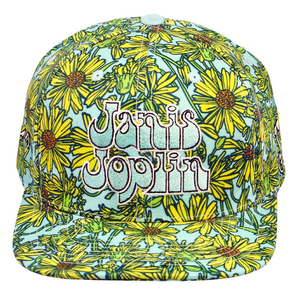 Janis Joplin Yellow Daisies Snapback Hat Grassroots California