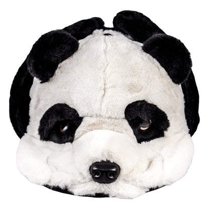 Panda Bear Fur Earflap Fitted Hat Grassroots California