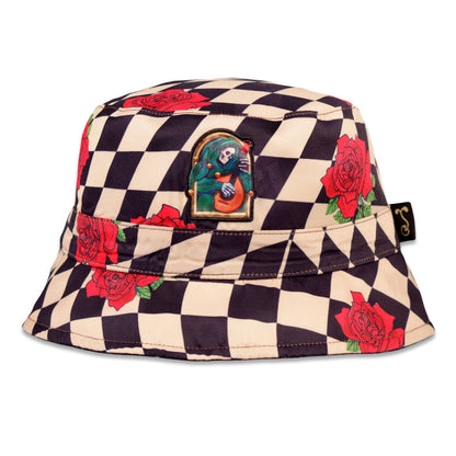 Stanley Mouse Mandolin Jester Never Summer Reversible Bucket Hat Grassroots California