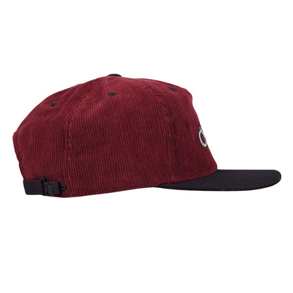 The Band Paisley Maroon Zipperback Hat Grassroots California