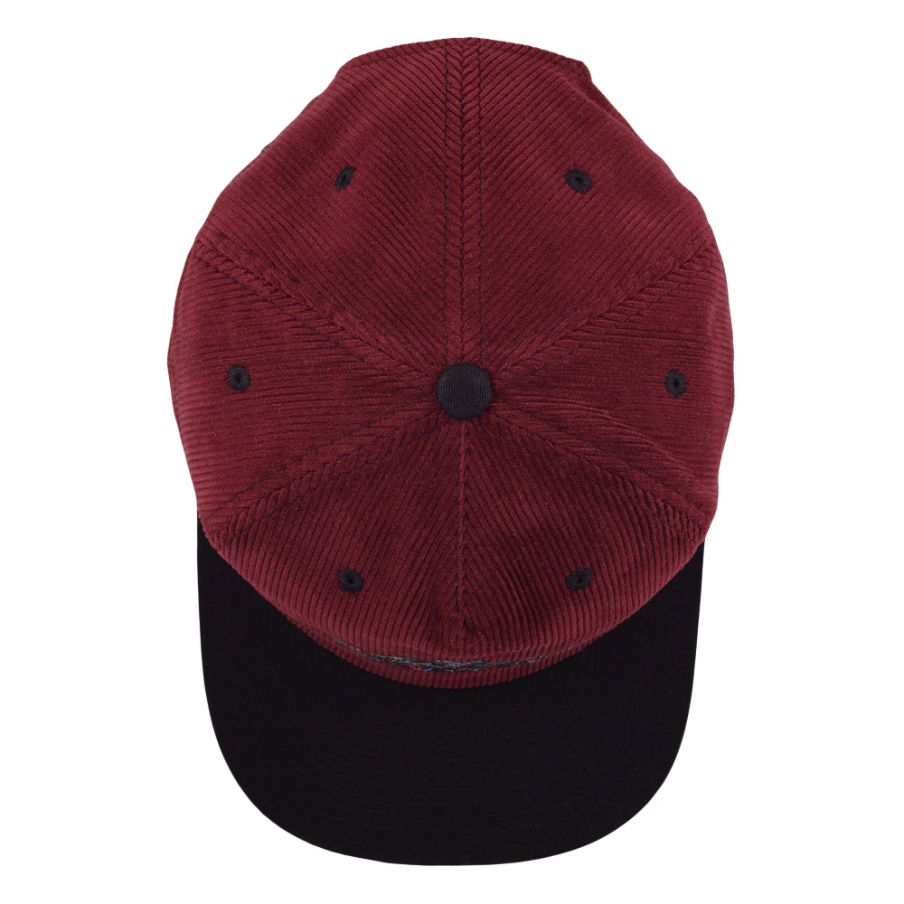 The Band Paisley Maroon Zipperback Hat Grassroots California