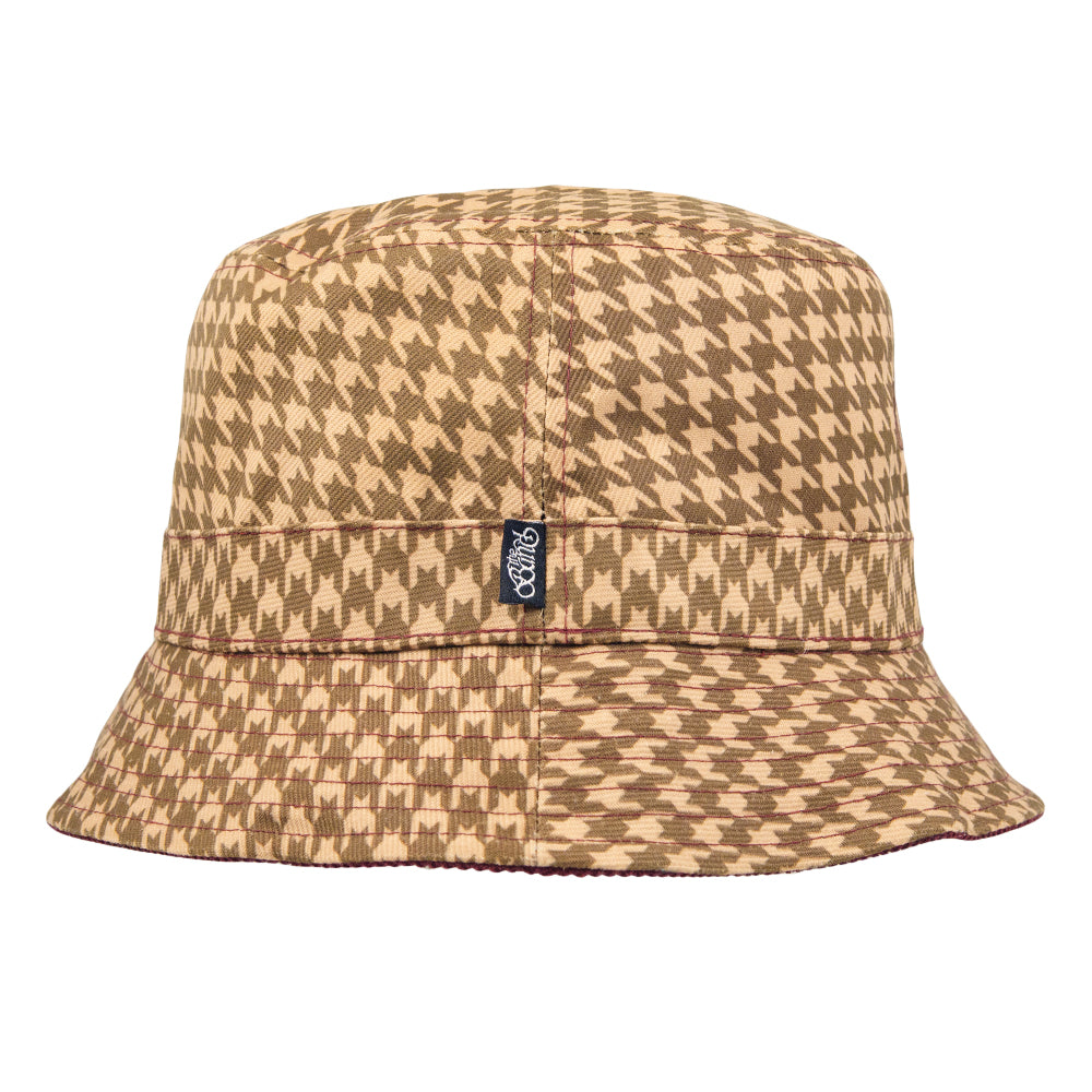 The Band Houndstooth Reversible Bucket Hat Grassroots California