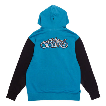 The Band Paisley Blue Zip Up Hoodie Grassroots California